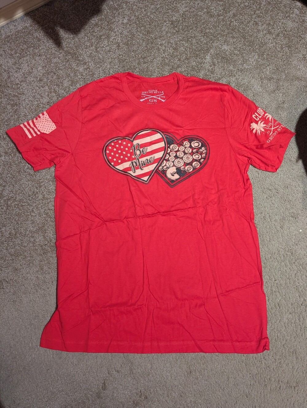 Grunt Style Valentine's Day Edition Tshirt Size XL NWT